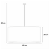 Lampy z naturalnego lnu