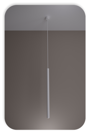 Lampy wiszące Modi białe