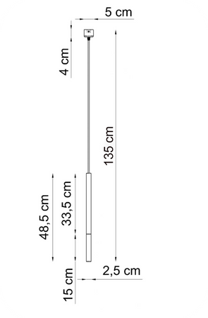 Lampy wiszące Frey biało - srebrne