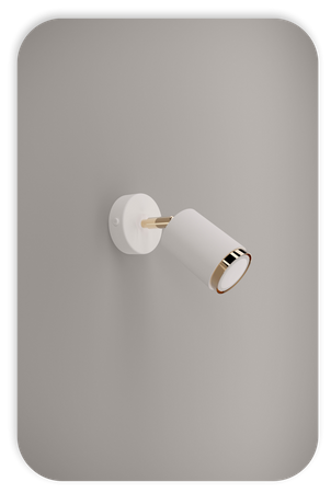 Plafony Idun biało - złote