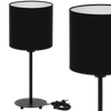 Lampka biurkowa Magni czarna z czarnym abażurem