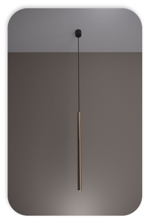 Lampy wiszące Modi czarno - złote