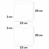 22/20 cm