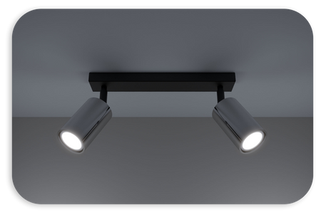 Plafony Rune srebrne