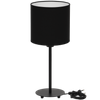 Lampka biurkowa Magni czarna z czarnym abażurem