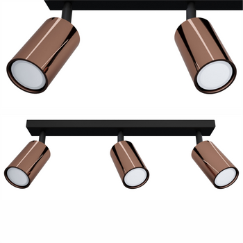 Plafony Rune miedziane