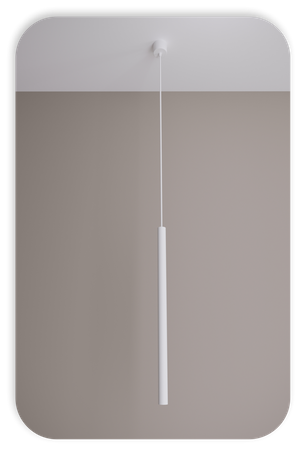 Lampy wiszące Modi białe