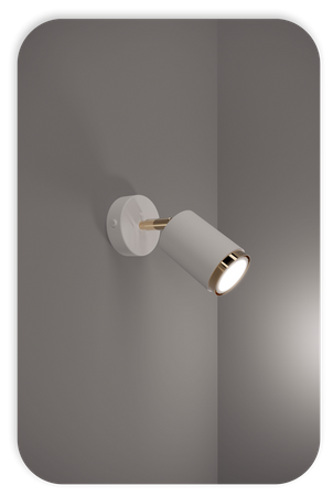 Plafony Idun biało - złote