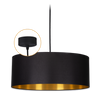 Lampy czarno złote