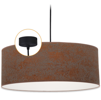 Lampy Concret brązowe