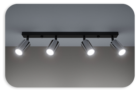 Plafony Rune srebrne