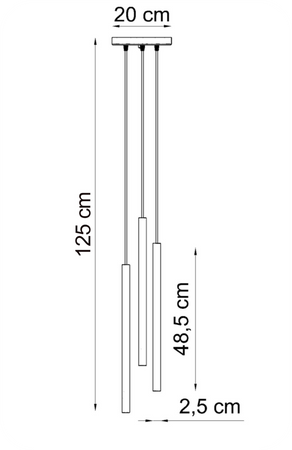 Lampy wiszące Modi białe