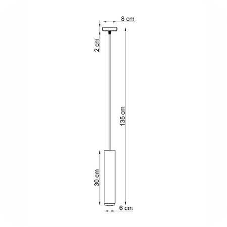 Lampy wiszące Idun czarno - miedziane