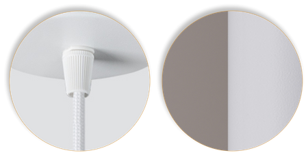 Lampy wiszące Modi białe