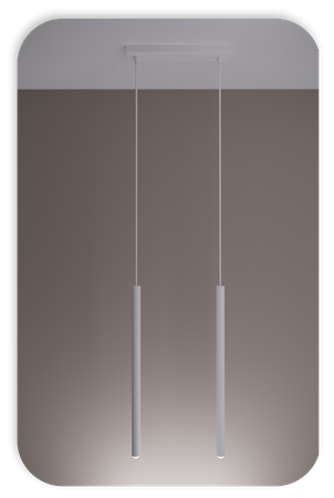 Lampy wiszące Modi białe