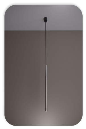 Lampy wiszące Modi czarno - srebrne