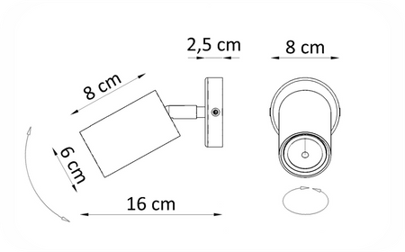 Plafony Rune srebrne