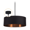 Lampy czarno miedziane