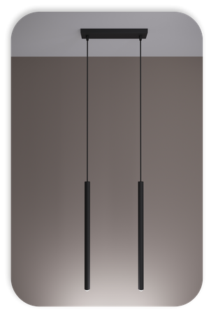 Lampy wiszące Modi czarne