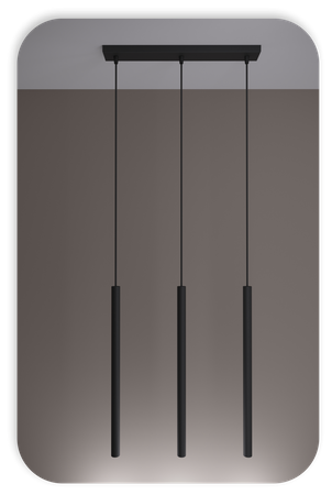 Lampy wiszące Modi czarne