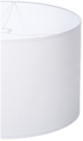 Abażur biały e14/e27 35/25 cm