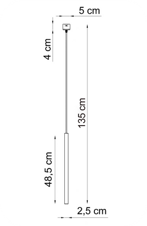 Lampy wiszące Modi czarno - złote