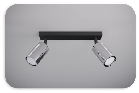 Plafony Rune srebrne