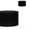 Lampa stojąca Magni Biała z Czarnym abażurem