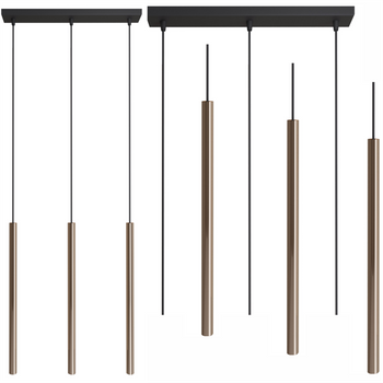 Lampy wiszące Modi czarno - złote