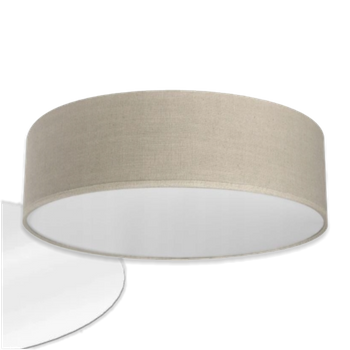 Plafony z naturalnego lnu