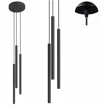 Lampy wiszące Modi czarne