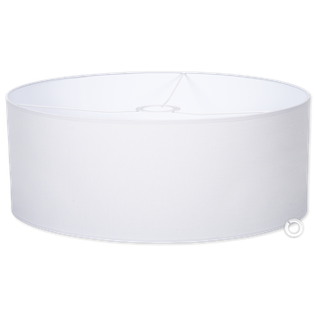 Abażur biały  e14/e27 60/25 cm