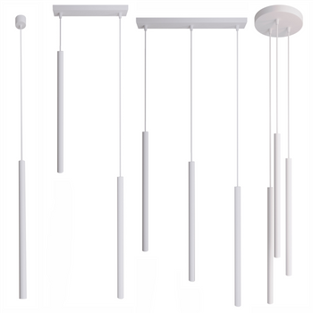Lampy wiszące Modi białe