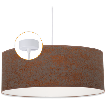 Lampy Concret brązowe