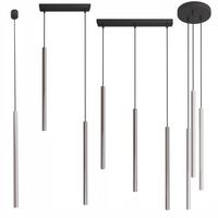 Lampy wiszące Modi czarno - srebrne