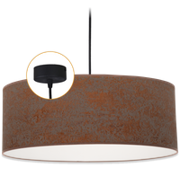 Lampy Concret brązowe