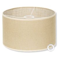 Abażury z naturalnej juty