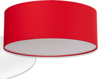 Plafony czerwone